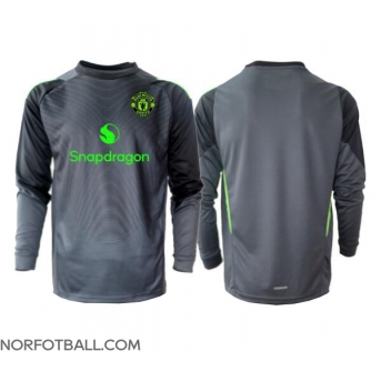 Billige Fotballdrakt Manchester United Keeper Replika Bortedrakt 2025-26 Langermet